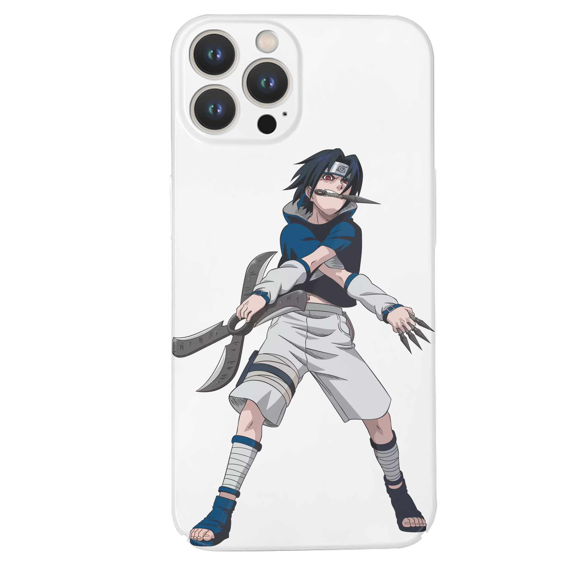 （画像用） NARUTO -ナルト- うちは サスケ Uchiha Sasuke 【iPhone 14シリーズ対応】ハードケース